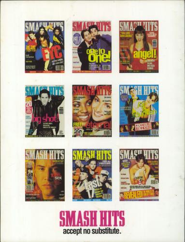 Take That Smash Hits Show On The Road 1994 tour programme UK TAKTRSM827519