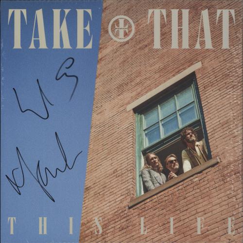 Take That This Life - Black Vinyl + Autographed Sleeve - Sealed vinyl LP album (LP record) UK TAKLPTH838851