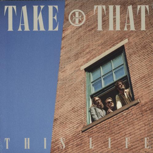 Take That This Life - Cream Vinyl vinyl LP album (LP record) UK TAKLPTH877956