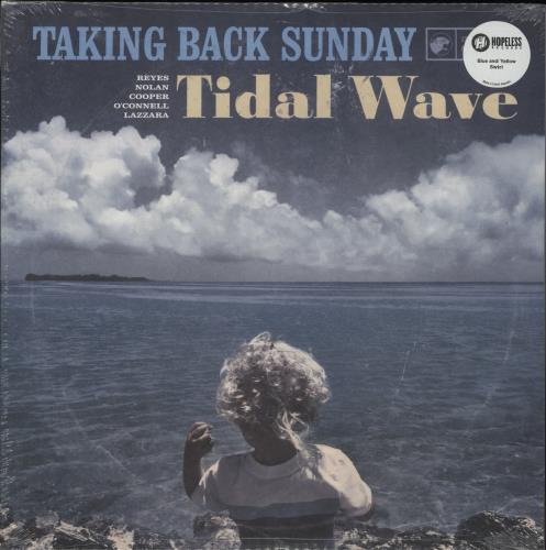 Taking Back Sunday Tidal Wave - Blue & Yellow Vinyl - Sealed 2-LP vinyl record set (Double LP Album) US TU32LTI868242