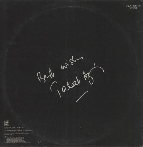 Talat Aziz Saughaat 2-LP vinyl record set (Double LP Album) Indian 1P02LSA893734