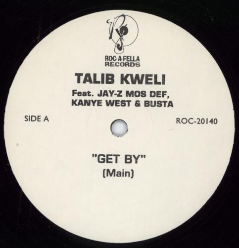 Talib Kweli Get By 12" vinyl single (12 inch record / Maxi-single) US UB012GE792971