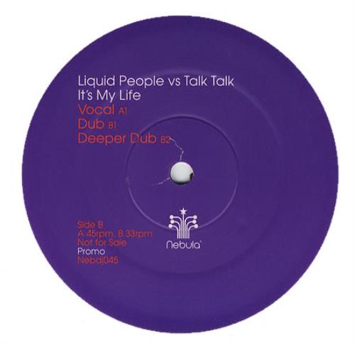Talk Talk It's My Life 12" vinyl single (12 inch record / Maxi-single) UK TTK12IT248710