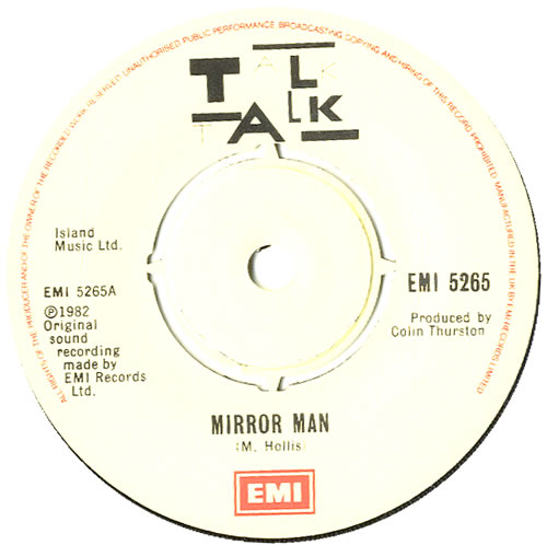 Talk Talk Mirror Man 7" vinyl single (7 inch record / 45) UK TTK07MI131394