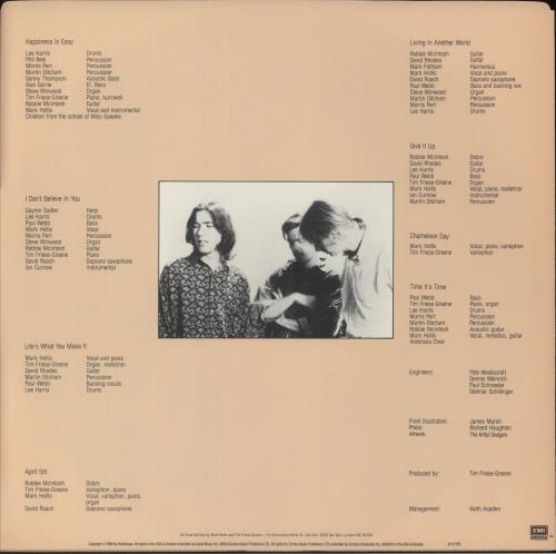 Talk Talk The Colour Of Spring vinyl LP album (LP record) Canadian TTKLPTH156692