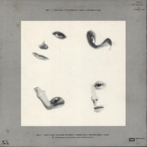 Talk Talk The Party's Over - Test Pressing + Proof Sleeve vinyl LP album (LP record) UK TTKLPTH874637