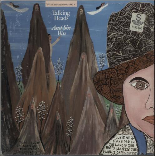 Talking Heads And She Was 12" vinyl single (12 inch record / Maxi-single) Canadian TAL12AN649960