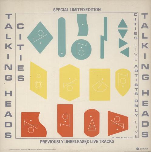 Talking Heads Cities 12" vinyl single (12 inch record / Maxi-single) UK TAL12CI128998