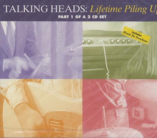 Talking Heads Lifetime Piling Up CD single (CD5 / 5") UK TALC5LI85503