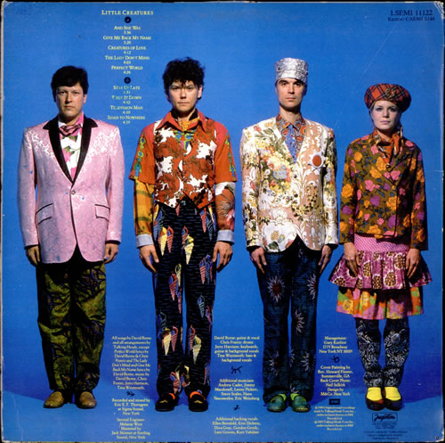 Talking Heads Little Creatures vinyl LP album (LP record) Yugoslavian TALLPLI516132