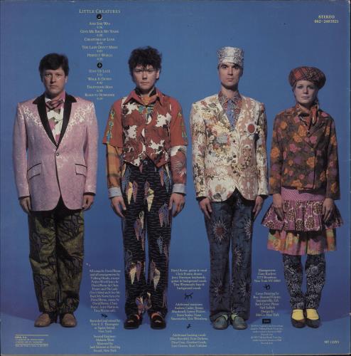 Talking Heads Little Creatures vinyl LP album (LP record) Greek TALLPLI714106