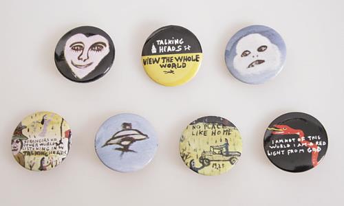 Talking Heads Official Little Creatures Promotional Badge Set badge US TALBGOF493962