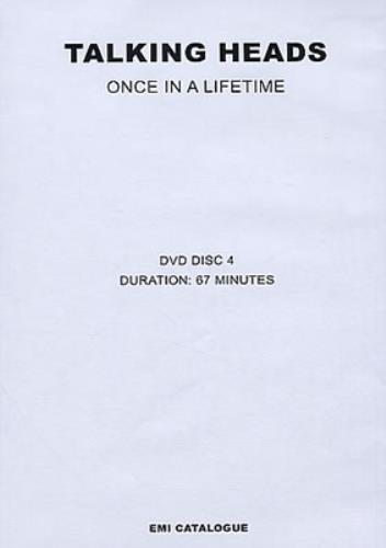 Talking Heads Once In A Lifetime - Box Set Promo 4-CD album set UK TAL4CON266808