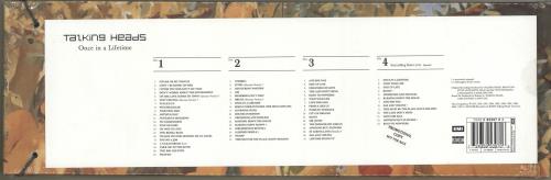 Talking Heads Once In A Lifetime - Sealed 3-disc CD/DVD Set UK TAL3DON697148