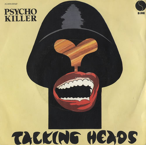 Talking Heads Psycho Killer 7" vinyl single (7 inch record / 45) French TAL07PS491093