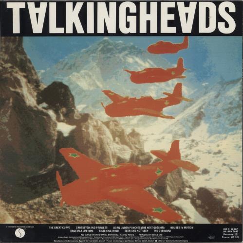 Talking Heads Remain In Light + Lyric Insert vinyl LP album (LP record) German TALLPRE815768