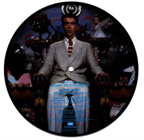 Talking Heads Road To Nowhere 7" vinyl picture disc (7 inch picture disc single) UK TAL7PRO16691