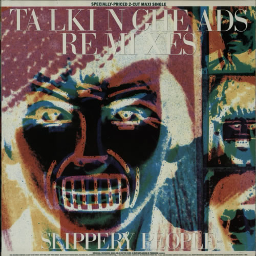 Talking Heads Slippery People 12" vinyl single (12 inch record / Maxi-single) UK TAL12SL609554