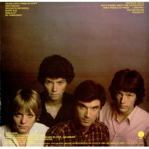 Talking Heads Talking Heads '77 US vinyl LP album (LP record) (417315)