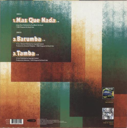 Tamba Trio Mas Que Nada 12" vinyl single (12 inch record / Maxi-single) UK WUM12MA881929