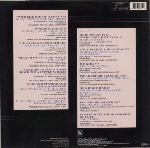 Tamla Motown Every Great Motown Song - Volume I: The 1960's vinyl LP album (LP record) UK MTWLPEV651404