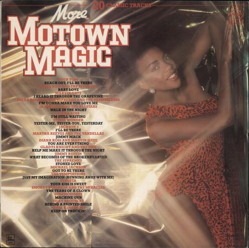 Tamla Motown More Motown Magic vinyl LP album (LP record) UK MTWLPMO684706