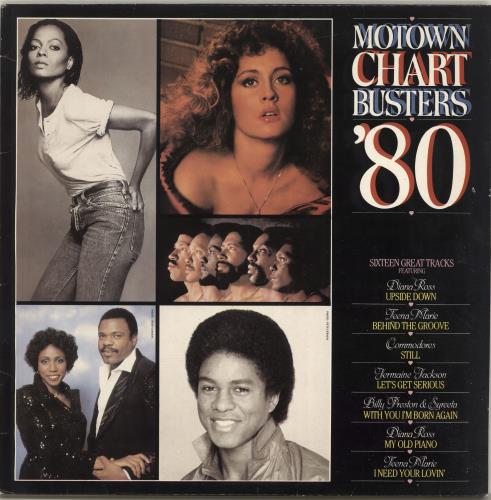 Tamla Motown Motown Chart Busters '80 vinyl LP album (LP record) UK MTWLPMO695385
