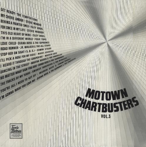 Tamla Motown Motown Chartbusters Vol. 3 - 1st vinyl LP album (LP record) UK MTWLPMO661841