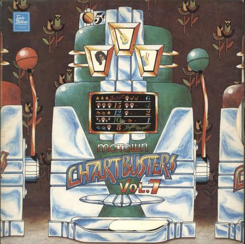Tamla Motown Motown Chartbusters Vol. 7 vinyl LP album (LP record) UK MTWLPMO711124