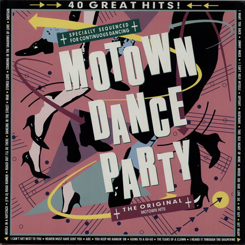 Tamla Motown Motown Dance Party 2-LP vinyl record set (Double LP Album) German MTW2LMO574958