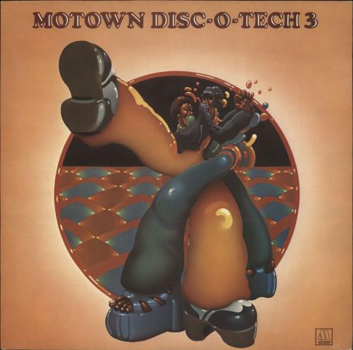 Tamla Motown Motown Disc-O-Tech 3 - Factory Sample vinyl LP album (LP record) UK MTWLPMO747302