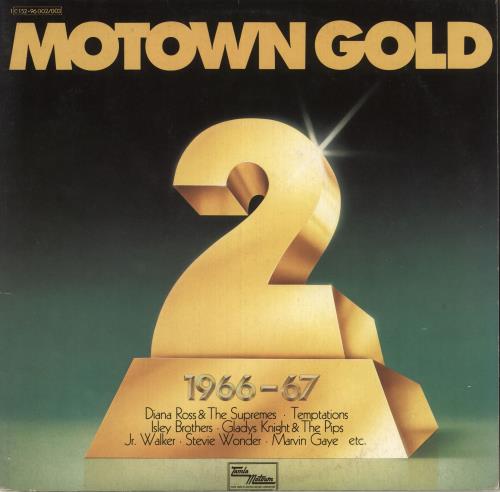 Tamla Motown Motown Gold Vol. 2 2-LP vinyl record set (Double LP Album) German MTW2LMO743128