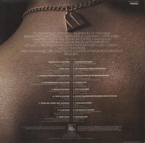 Tamla Motown Motown Gold vinyl LP album (LP record) UK MTWLPMO530727