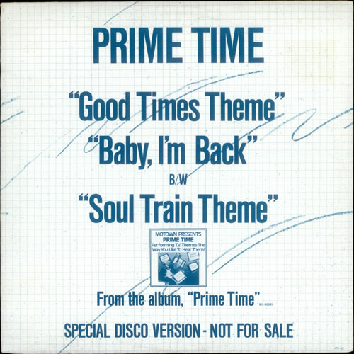 Tamla Motown Prime Time 12" vinyl single (12 inch record / Maxi-single) US MTW12PR524593