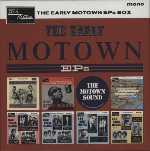 Tamla Motown The Early Motown EPs Box - Numbered 7" single box set UK MTW7XTH682727