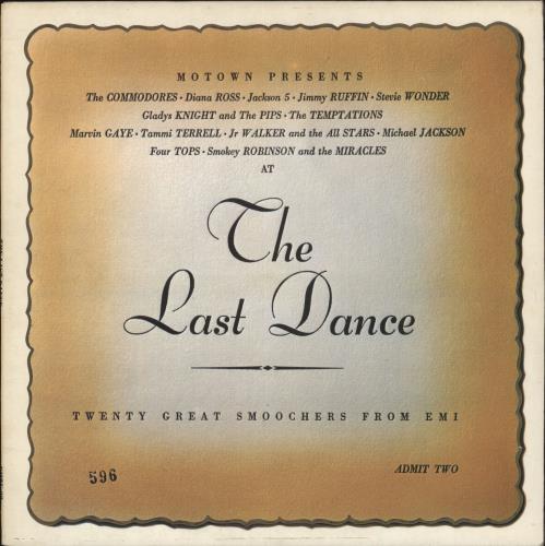 Tamla Motown The Last Dance - Orange Sleeve vinyl LP album (LP record) UK MTWLPTH730069