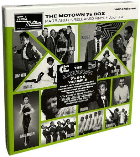Tamla Motown The Motown 7s Box - Rare And Unreleased Vinyl: Volume 3 - Numbered 7" single box set UK MTW7XTH864860