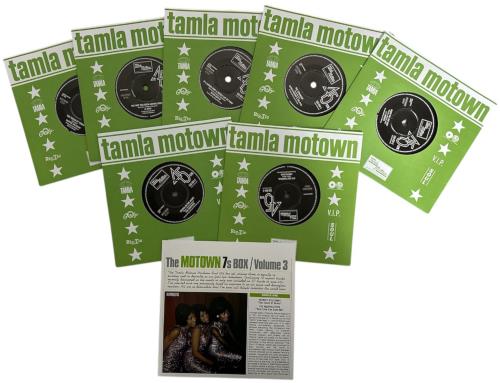 Tamla Motown The Motown 7s Box - Rare And Unreleased Vinyl: Volume 3 - Numbered 7" single box set UK MTW7XTH864860