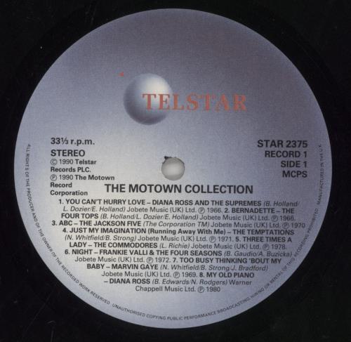 Tamla Motown The Motown Classics 3-LP vinyl record set (Triple LP Album) UK MTW3LTH612340