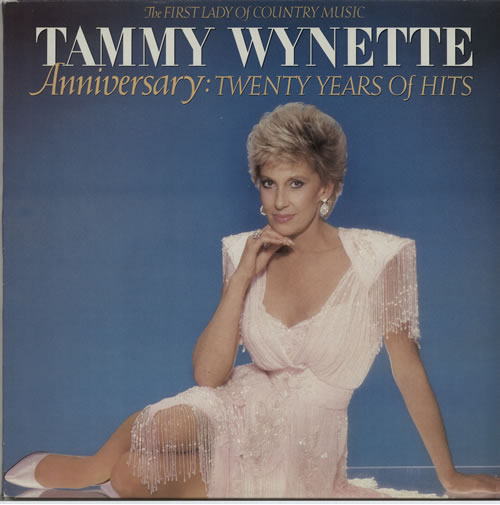Tammy Wynette Anniversary: Twenty Years Of Hits vinyl LP album (LP record) UK TAMLPAN640508