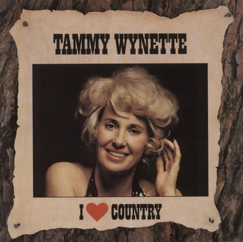 Tammy Wynette I (Heart) Country vinyl LP album (LP record) Dutch TAMLPIH863681