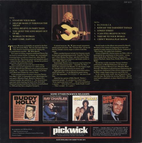 Tammy Wynette Queen Of Country Music vinyl LP album (LP record) UK TAMLPQU419342