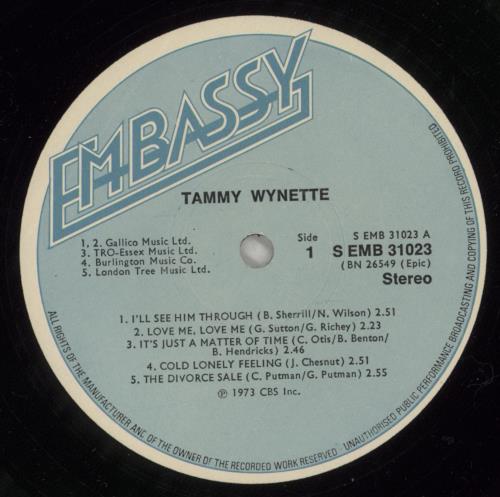 Tammy Wynette Superb Country Sounds vinyl LP album (LP record) UK TAMLPSU303291