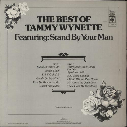 Tammy Wynette The Best Of Tammy Wynette vinyl LP album (LP record) UK TAMLPTH252050