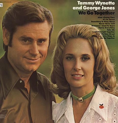 Tammy Wynette We Go Together vinyl LP album (LP record) Dutch TAMLPWE314395