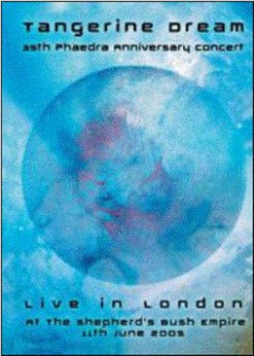 Tangerine Dream 35th Phaedra Anniversary Concert DVD UK TANDDTH400361