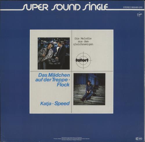 Tangerine Dream Das Madchen Auf Der Treppe 12" vinyl single (12 inch record / Maxi-single) German TAN12DA02301