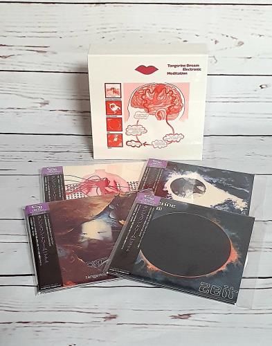 Tangerine Dream Electronic Meditation - Paper Sleeve Collection SHM CD Japanese TANHMEL752524