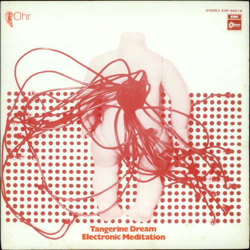 Tangerine Dream Electronic Meditation vinyl LP album (LP record) Japanese TANLPEL537138