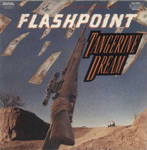 Tangerine Dream Flashpoint picture disc LP (vinyl picture disc album) UK TANPDFL879166
